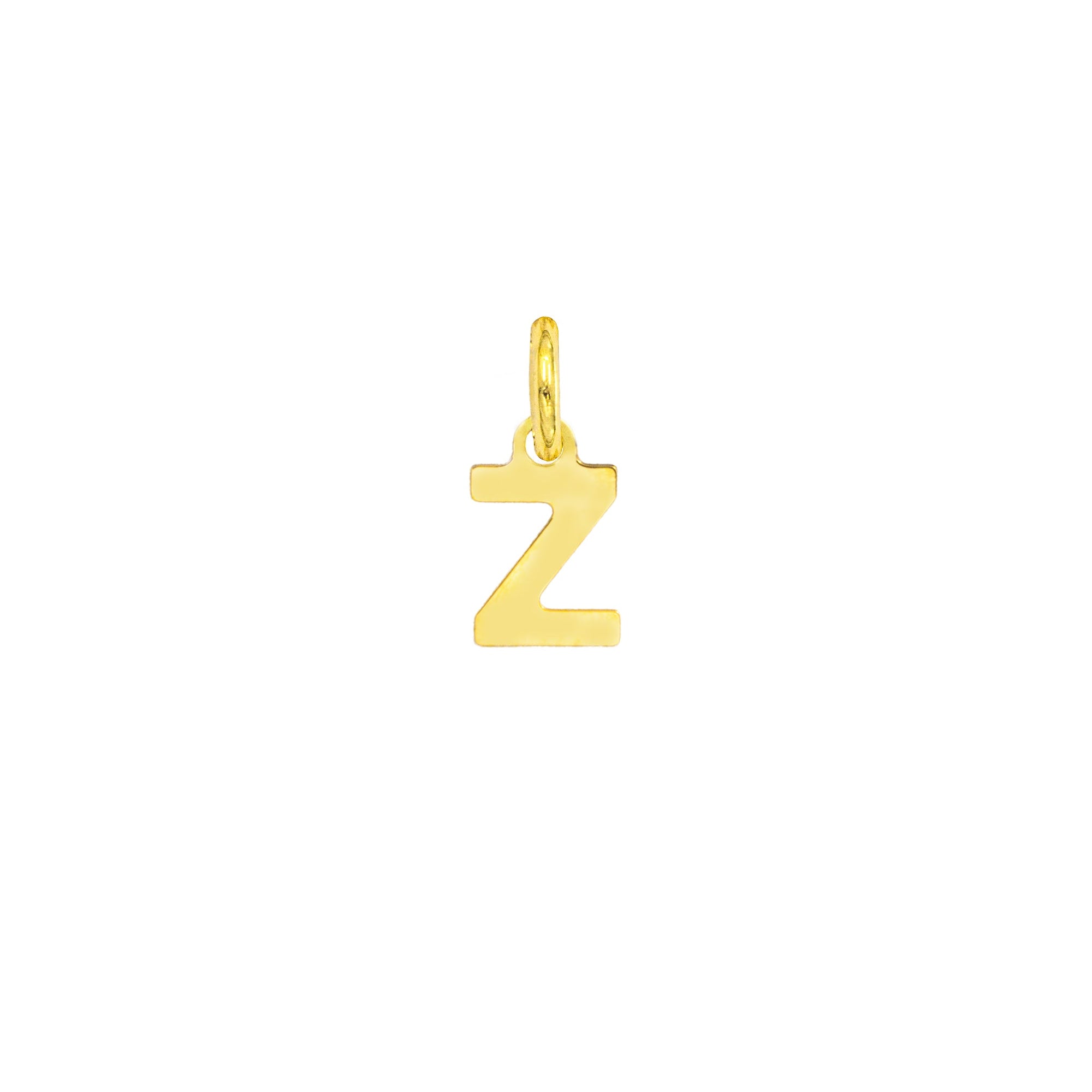 Charm Lettera Z in Oro