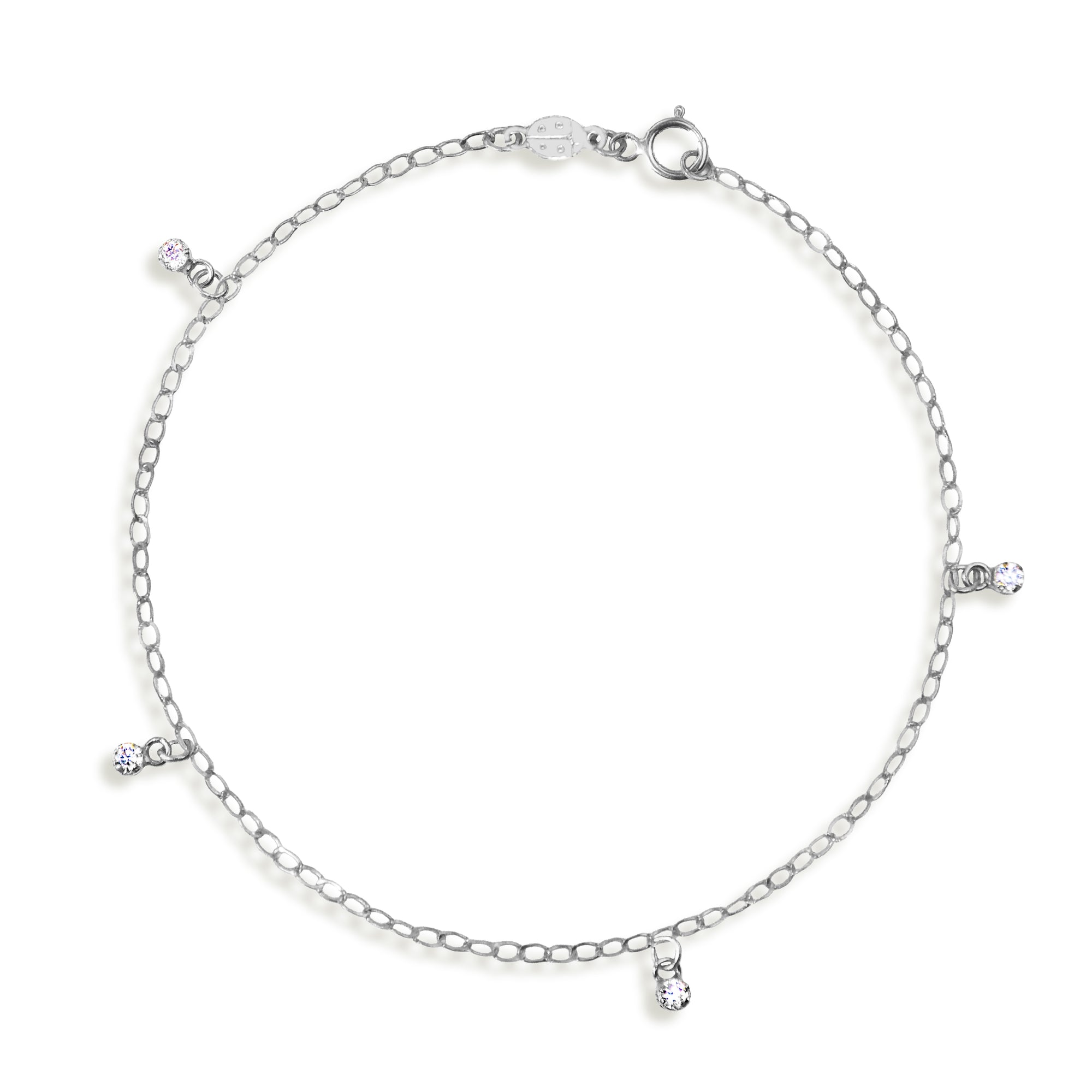 Bracciale in Oro e Zirconi