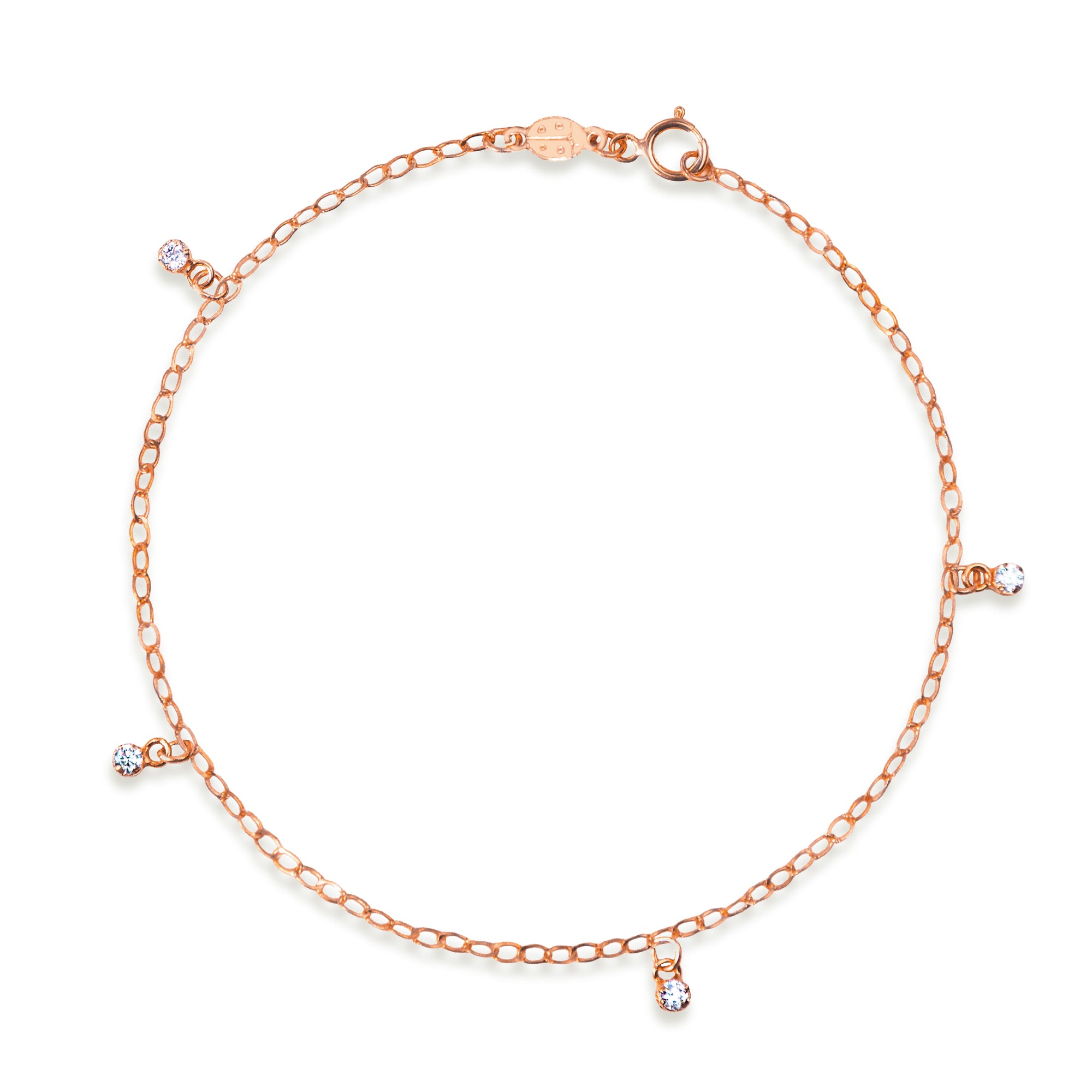 Bracciale in Oro e Zirconi