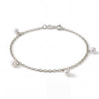 Base Bracciale in Oro e Perle in oro bianco | Facco Gioielli