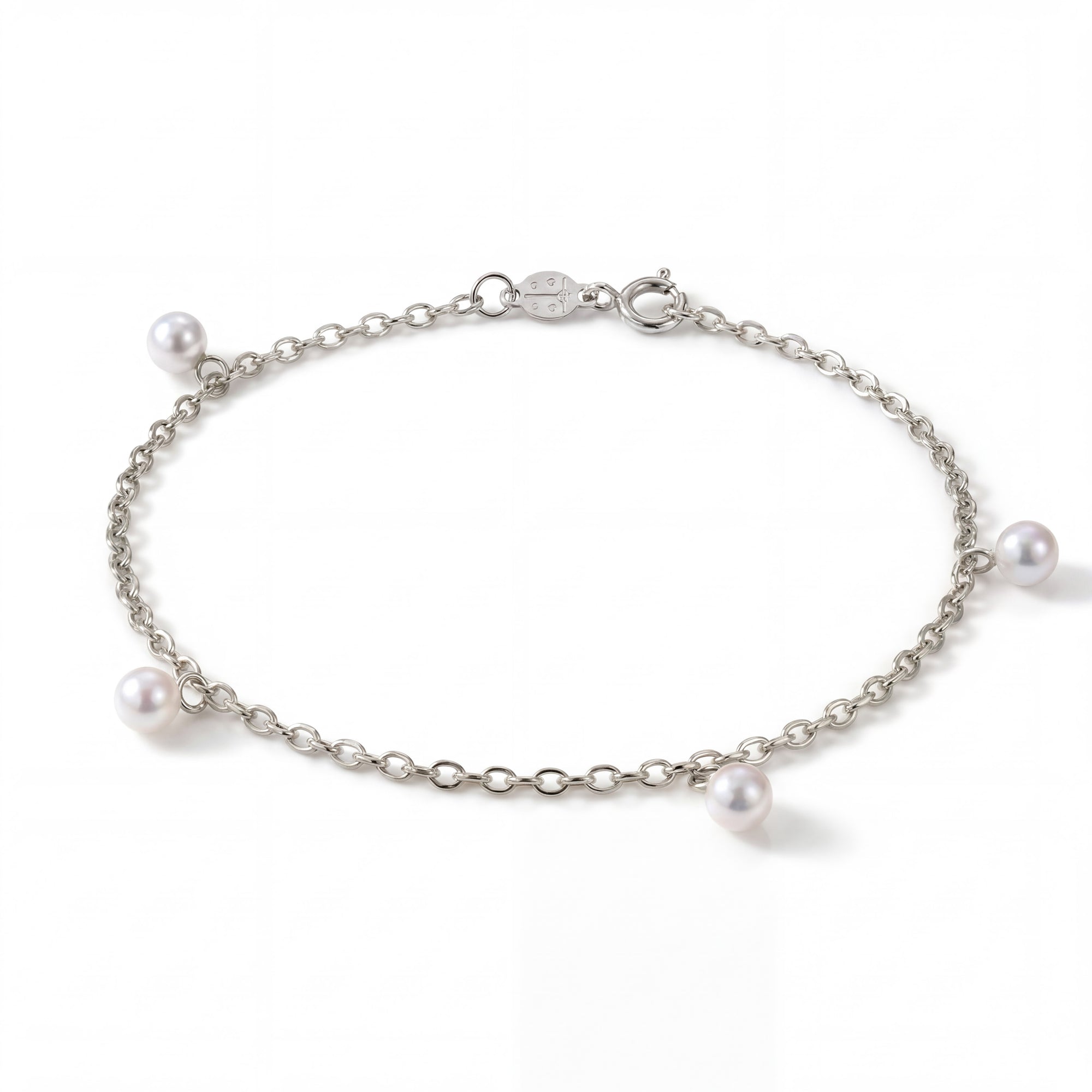 Base Bracciale in Oro e Perle
