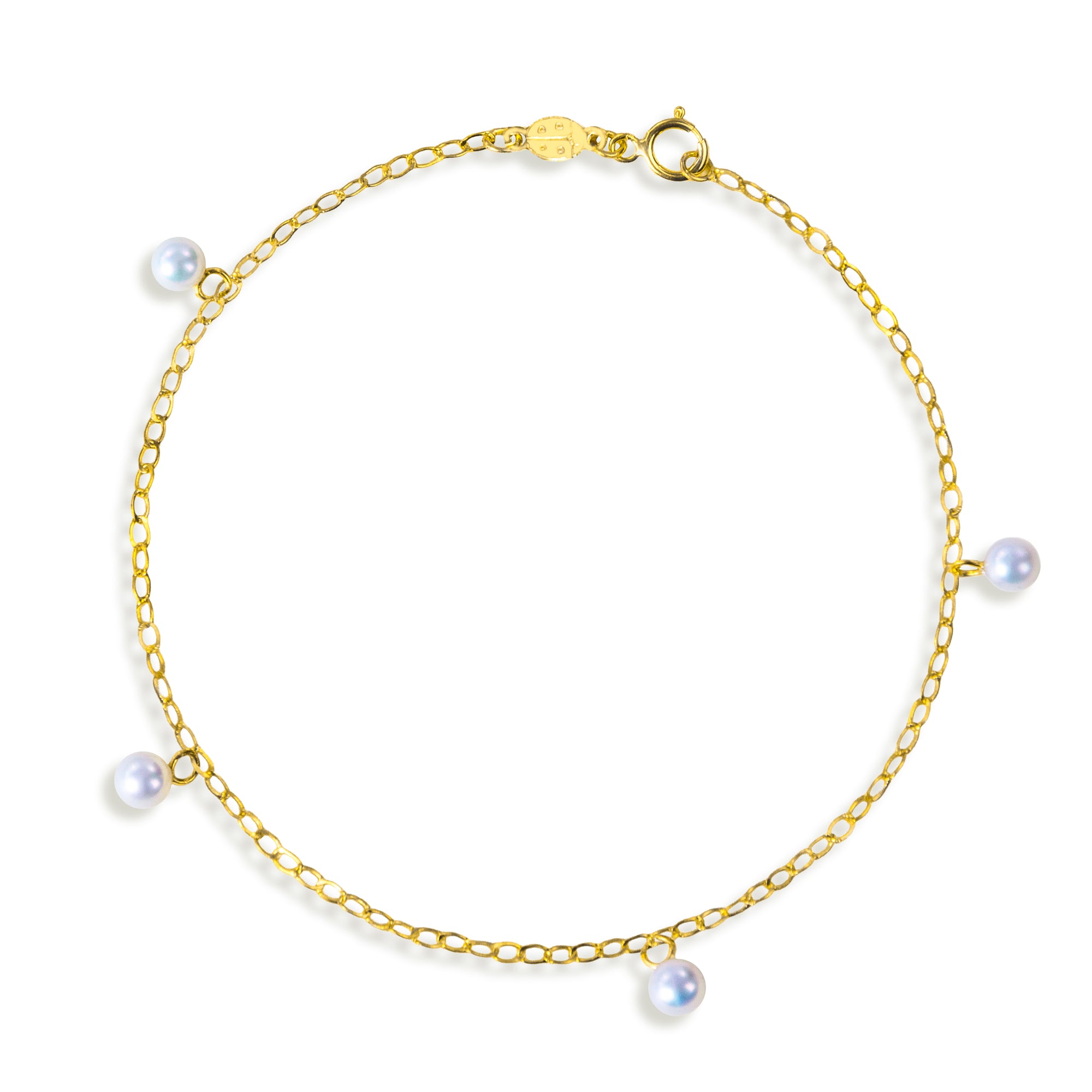 Bracciale in Oro e Perle