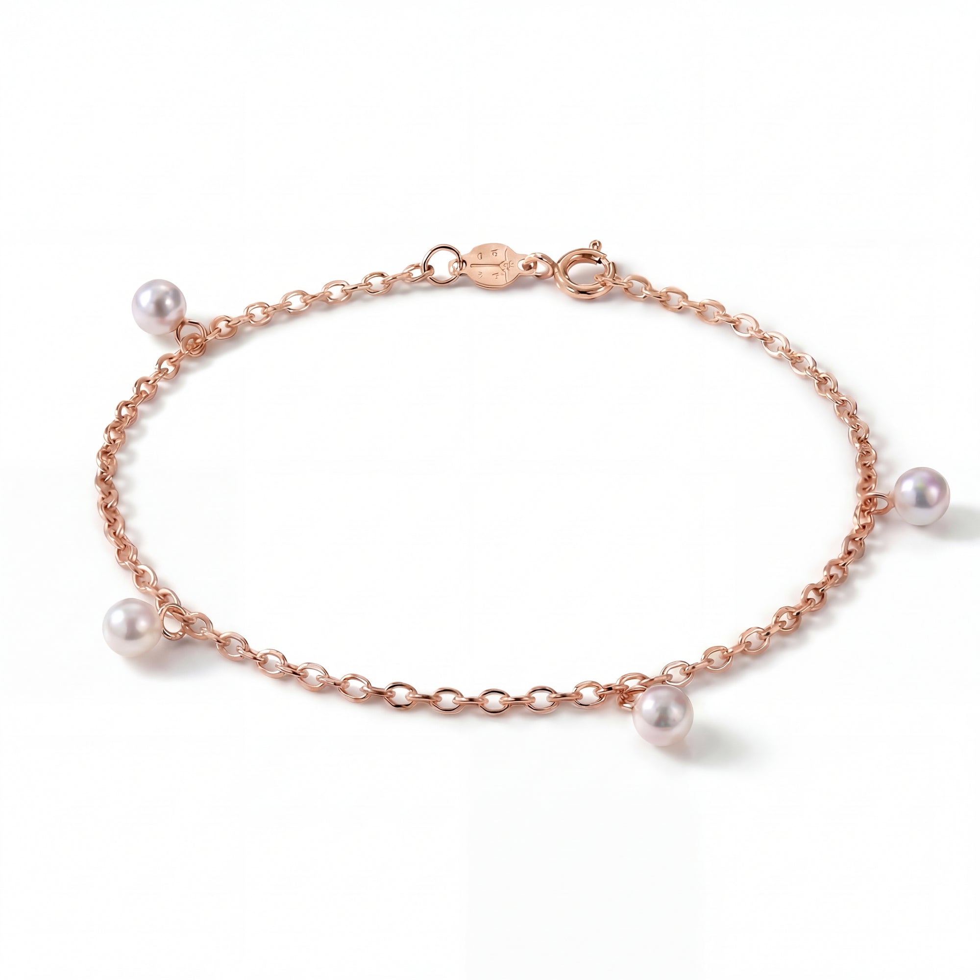 Base Bracciale in Oro e Perle