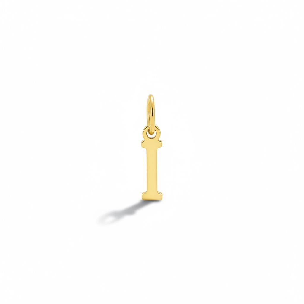 Collana Cordino con Lettera in Oro