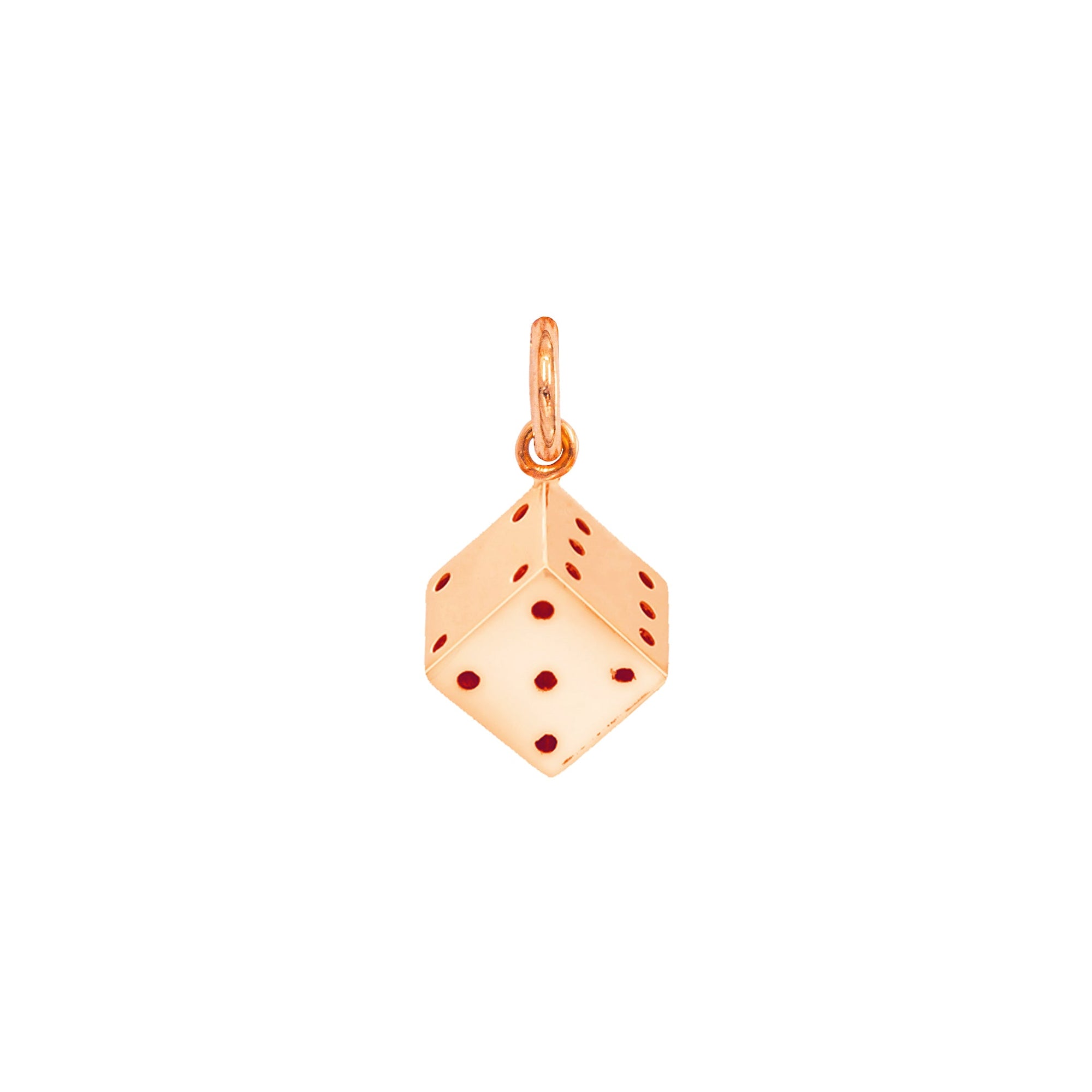 Charm Dado in Oro
