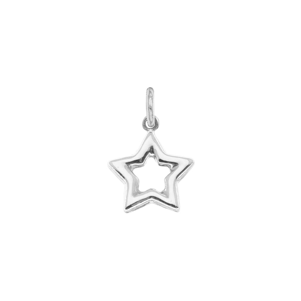 Charm Stella in Oro in oro bianco | Facco Gioielli