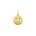 Charm Cerchio in Oro e Perla in oro giallo | Facco Gioielli