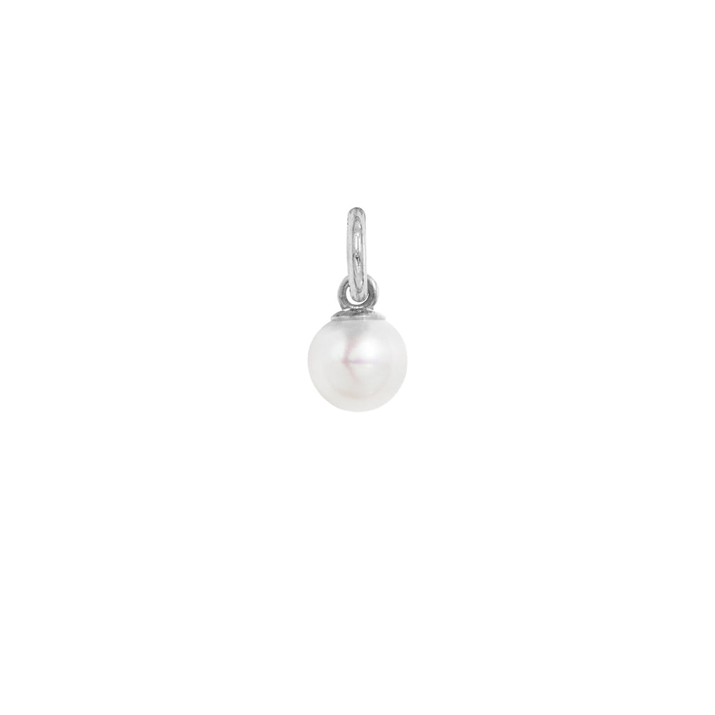 Charm Perla in Oro in Oro Bianco | Facco Gioielli