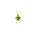 Charm Gemme in Oro e Zirconi in oro giallo | Facco Gioielli