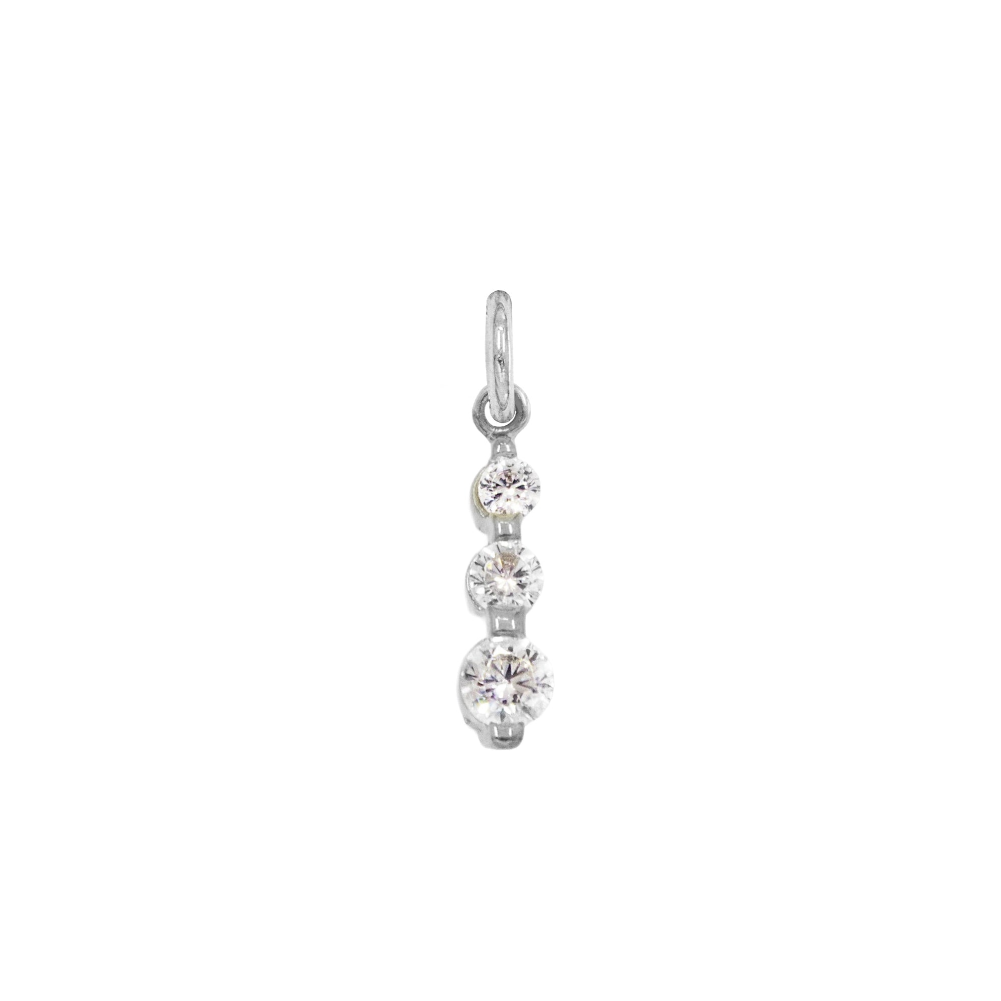 Charm Luce in Oro e Zirconi