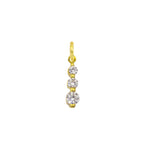 Charm Luce in Oro e Zirconi in oro giallo | Facco Gioielli
