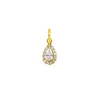 Charm Luce in Oro e Zirconi in oro giallo | Facco Gioielli