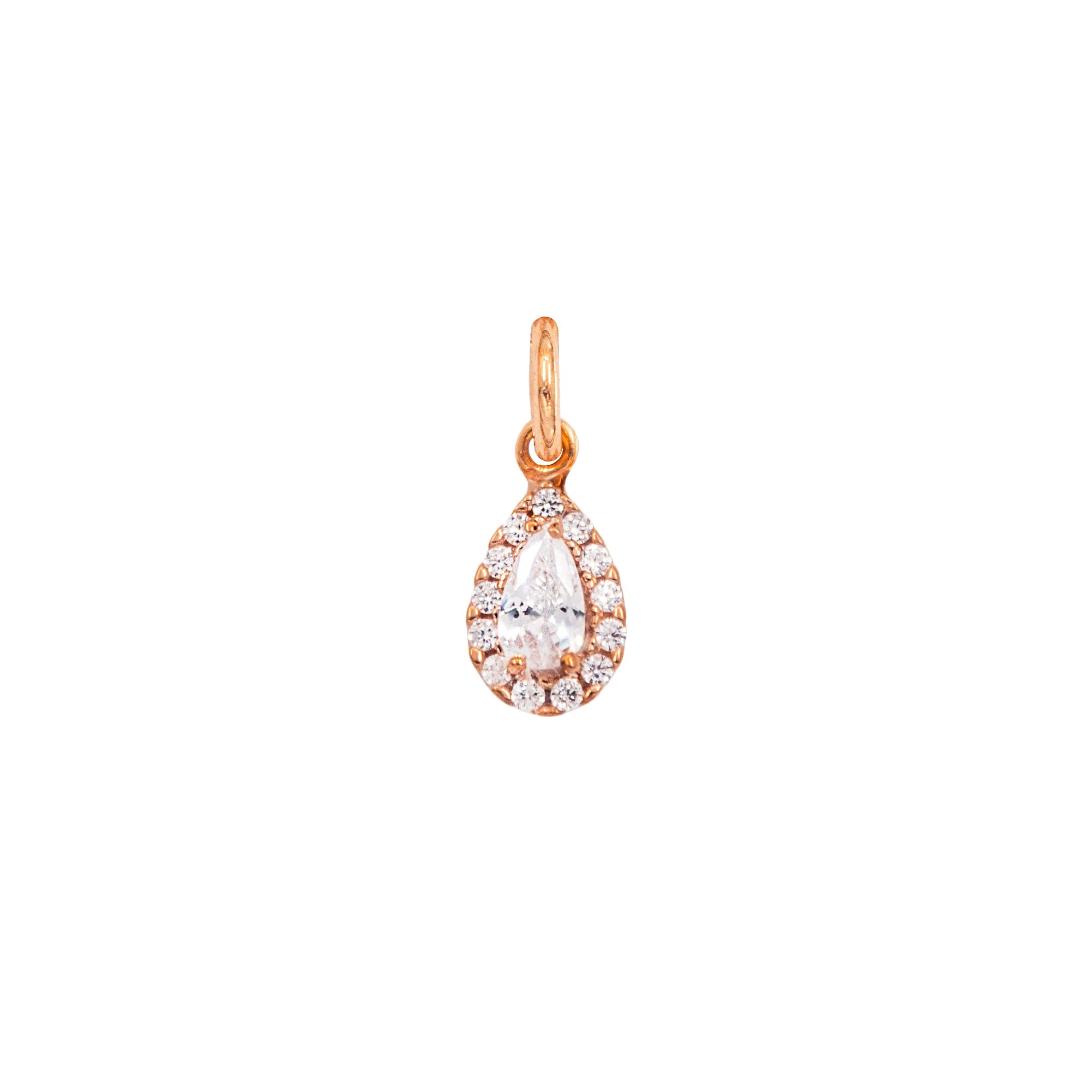Charm Luce in Oro e Zirconi