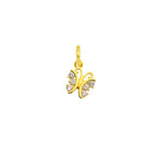Charm Farfalla in Oro e Zirconi in Oro giallo | Facco Gioielli