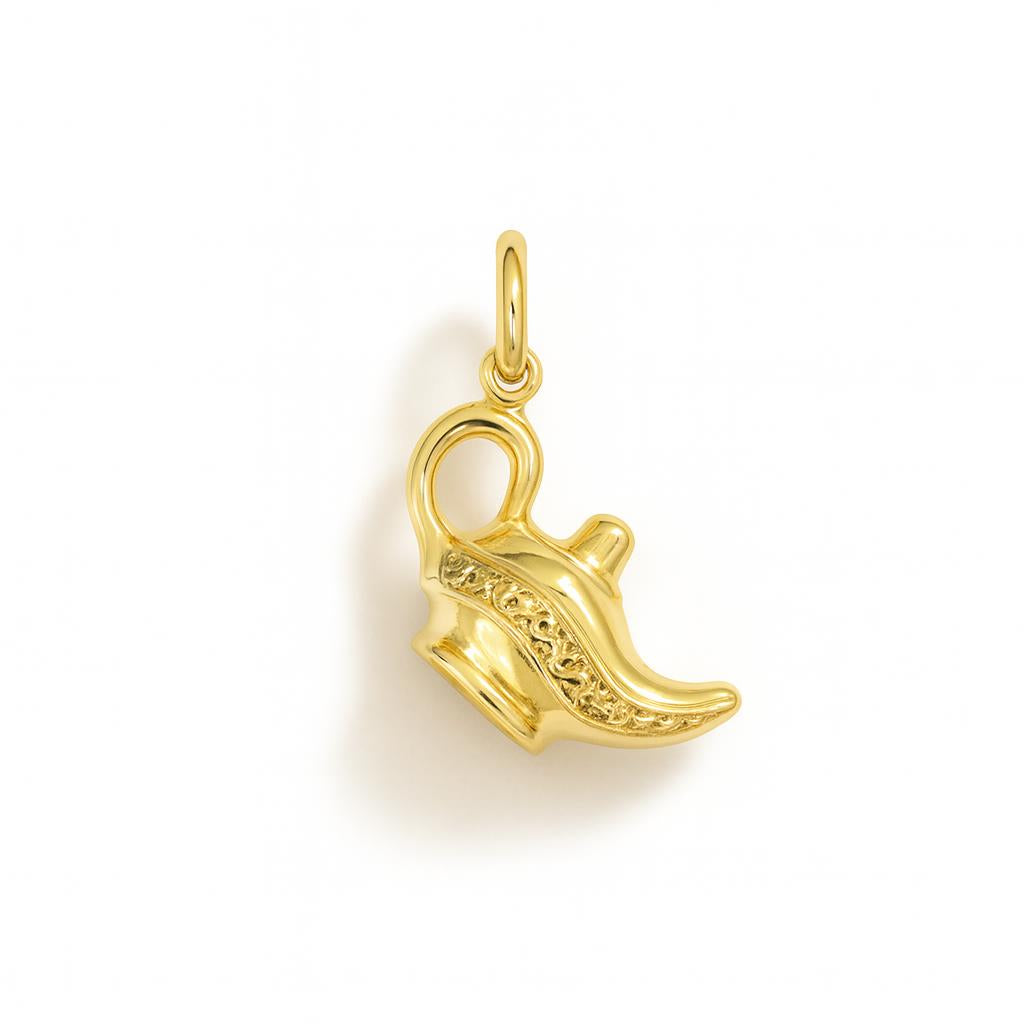 Charm Lampada in Oro Giallo