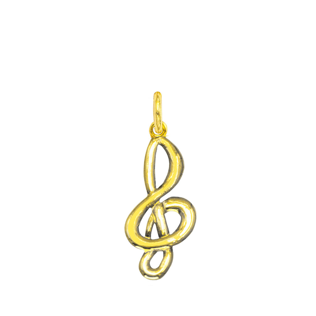 Charm Chiave di Violino in Oro in Oro giallo | Facco Gioielli