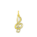 Charm Chiave di Violino in Oro in Oro giallo | Facco Gioielli