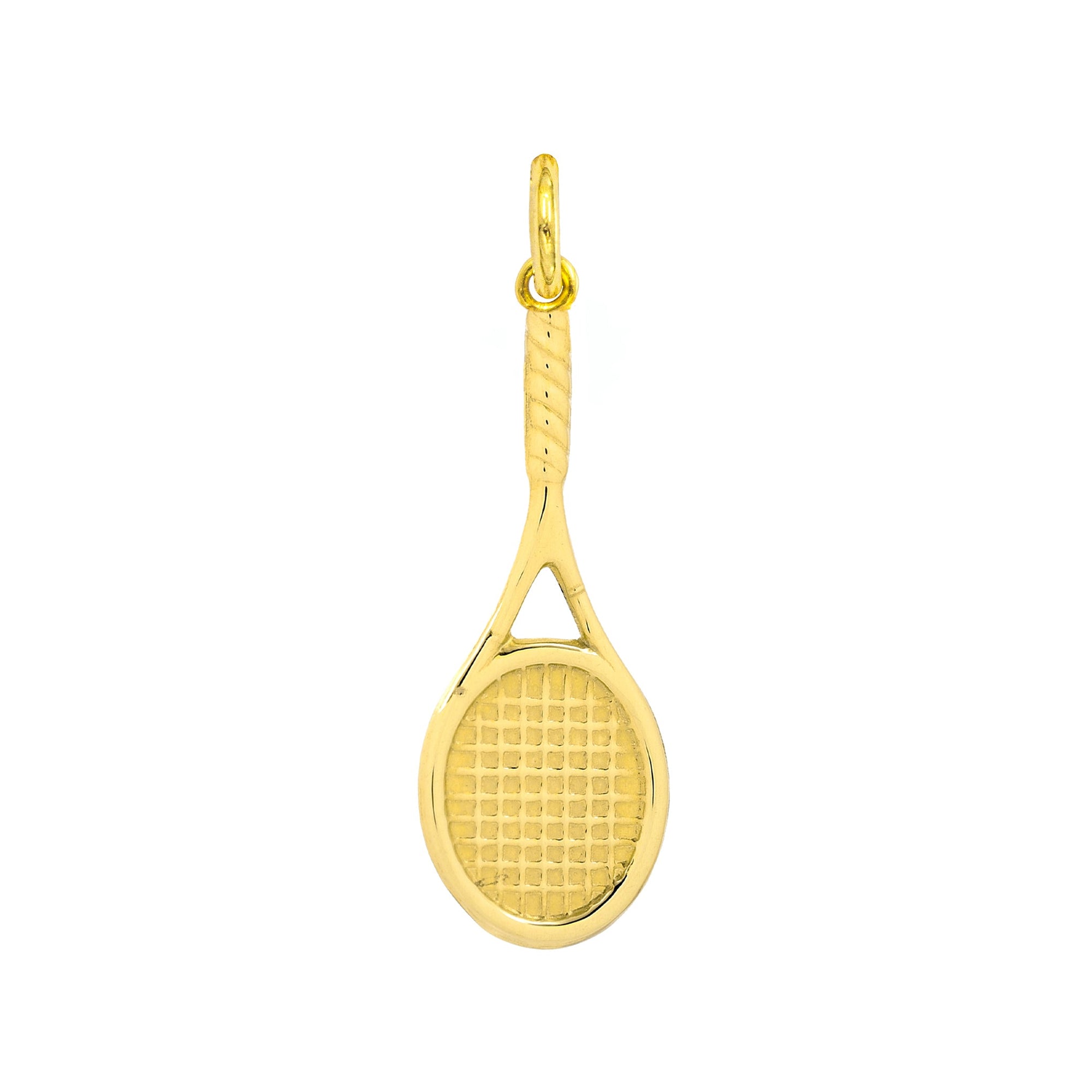 Charm Racchetta da Tennis in Oro