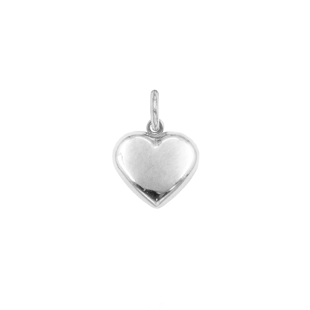 Charm Cuore in Oro in Oro bianco | Facco Gioielli