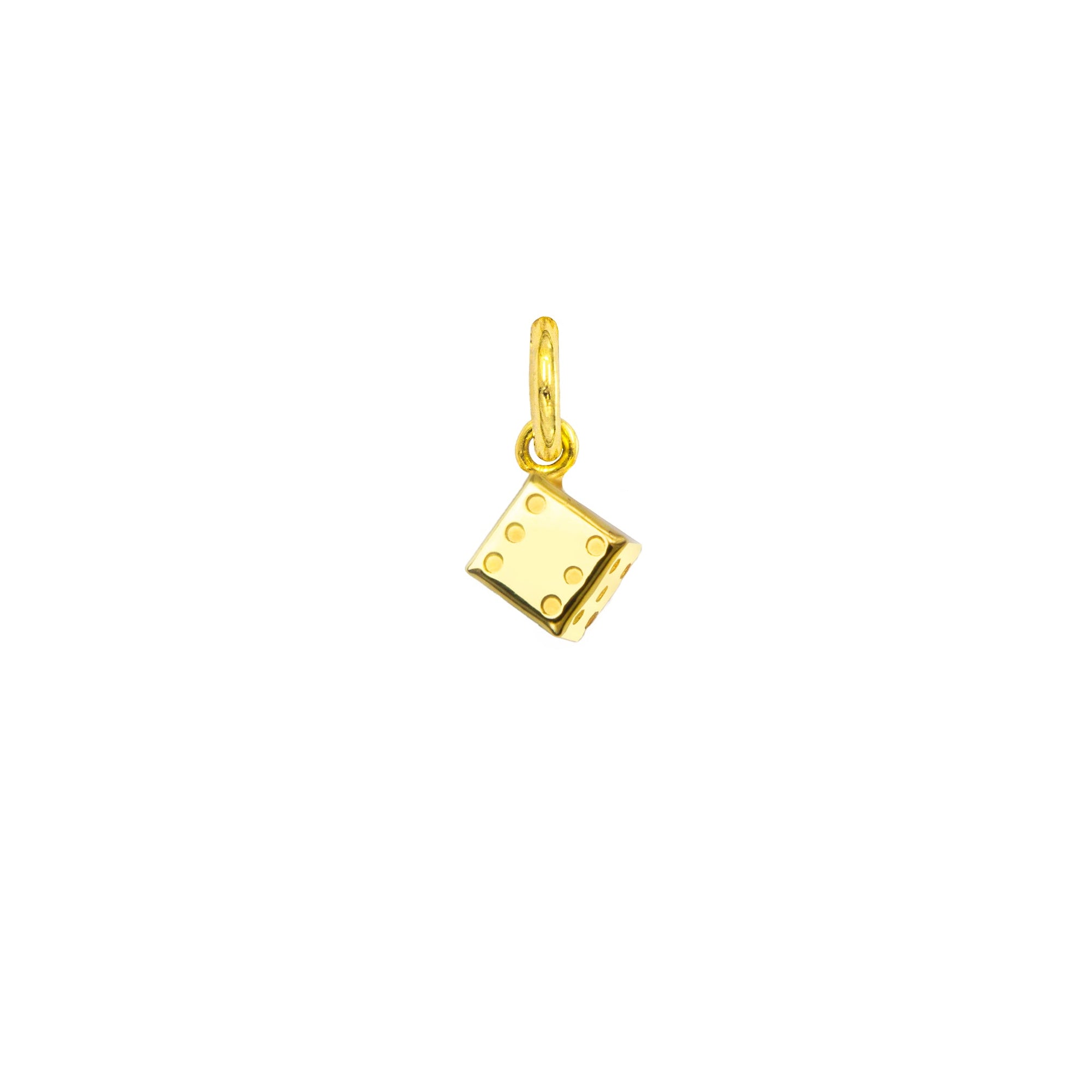 Charm Dado in Oro