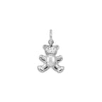 Charm Orsetto in Oro in oro bianco | Facco Gioielli