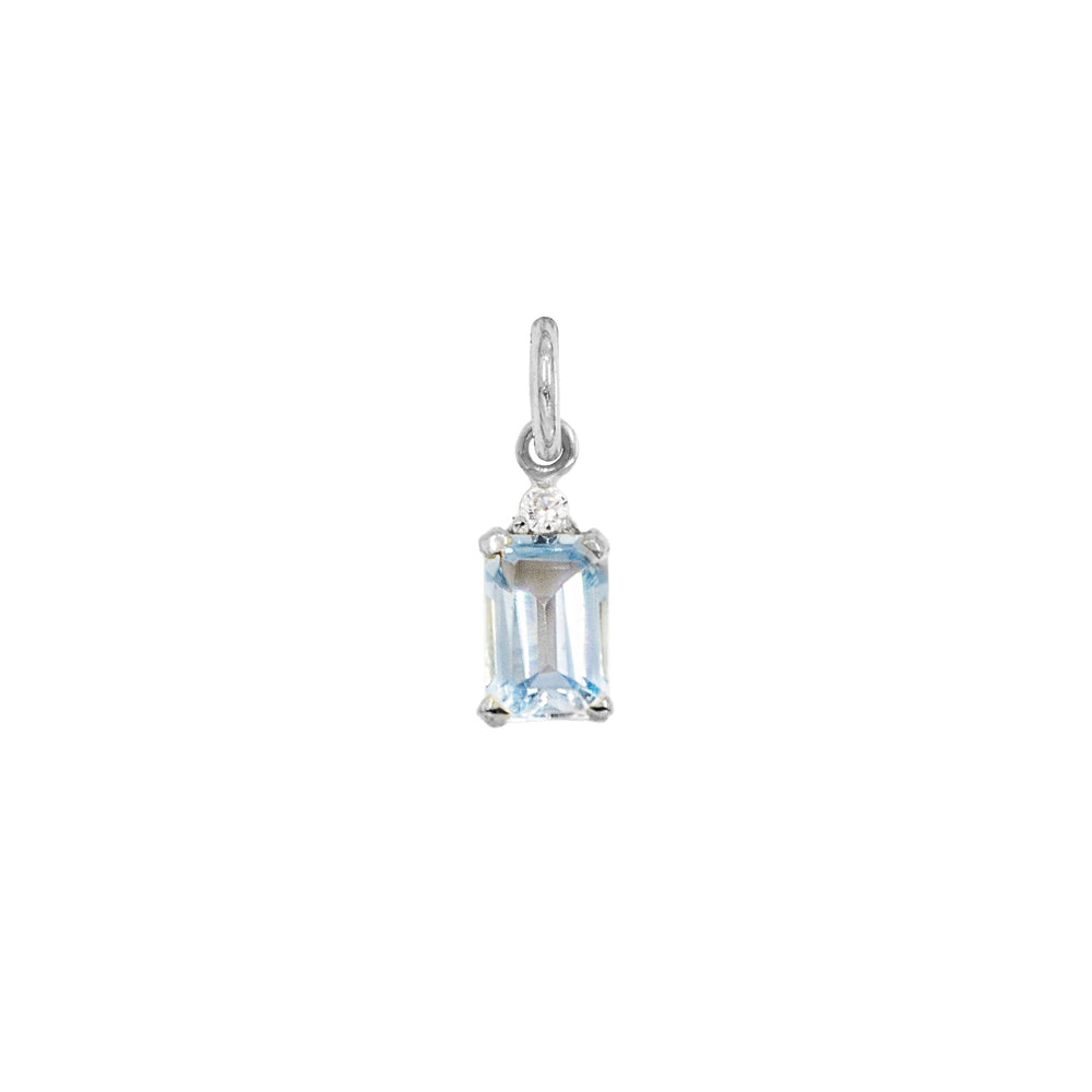 Charm Luce in Oro e Zirconi in oro bianco | Facco Gioielli