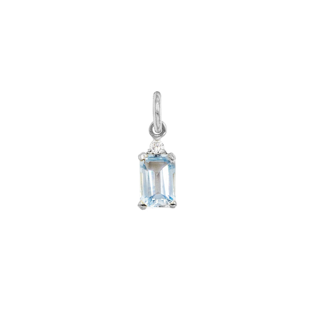 Charm Luce in Oro e Zirconi in oro bianco | Facco Gioielli