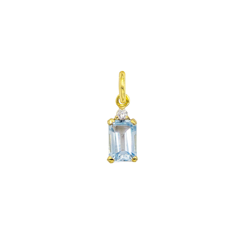 Charm Luce in Oro e Zirconi in oro giallo | Facco Gioielli
