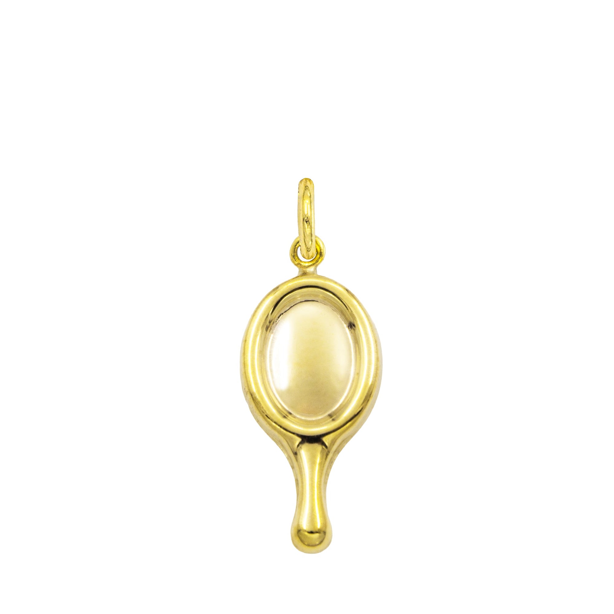 Charm Specchio in Oro