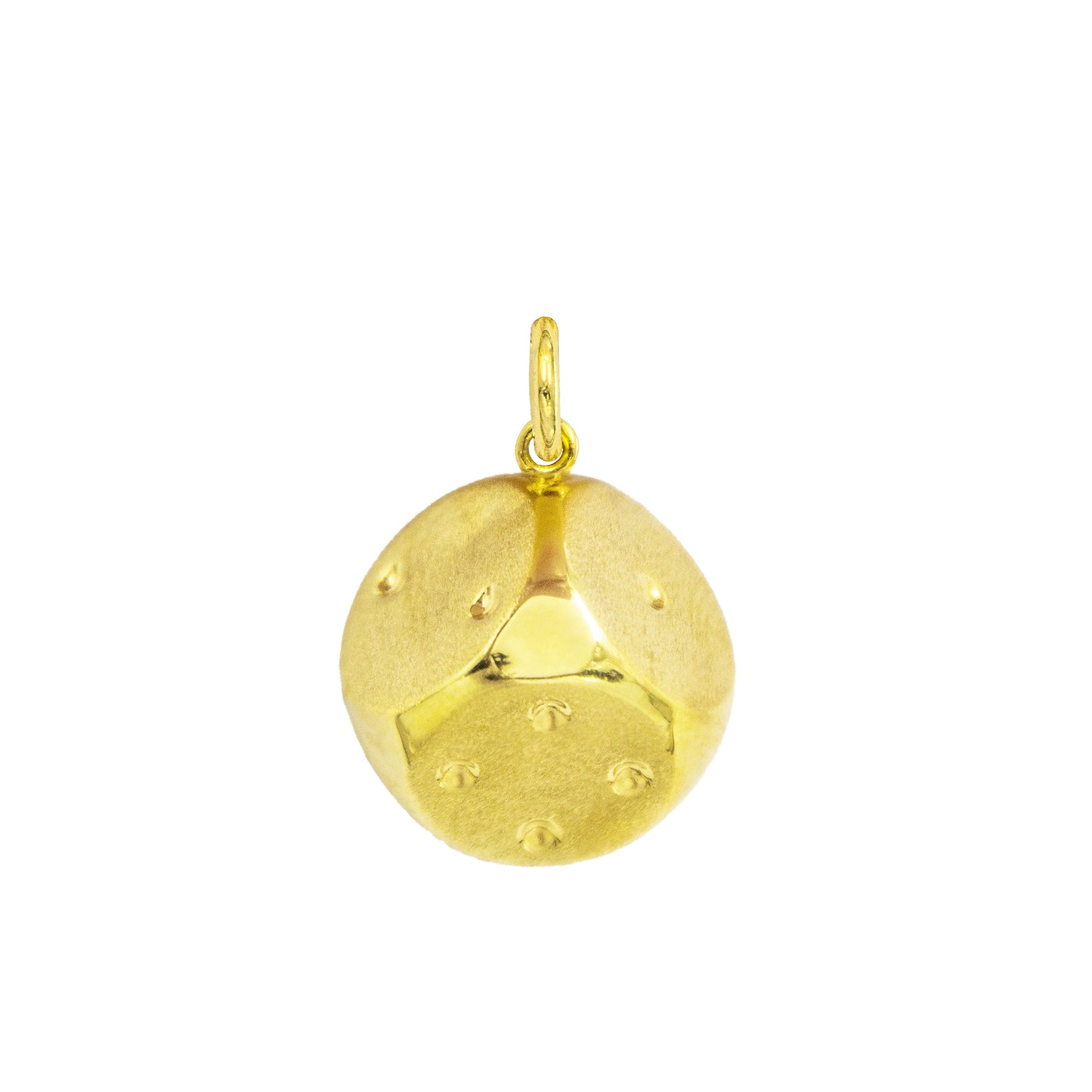Charm Dado in Oro