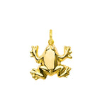 Gold Frog Charm in yellow gold | Facco Gioielli