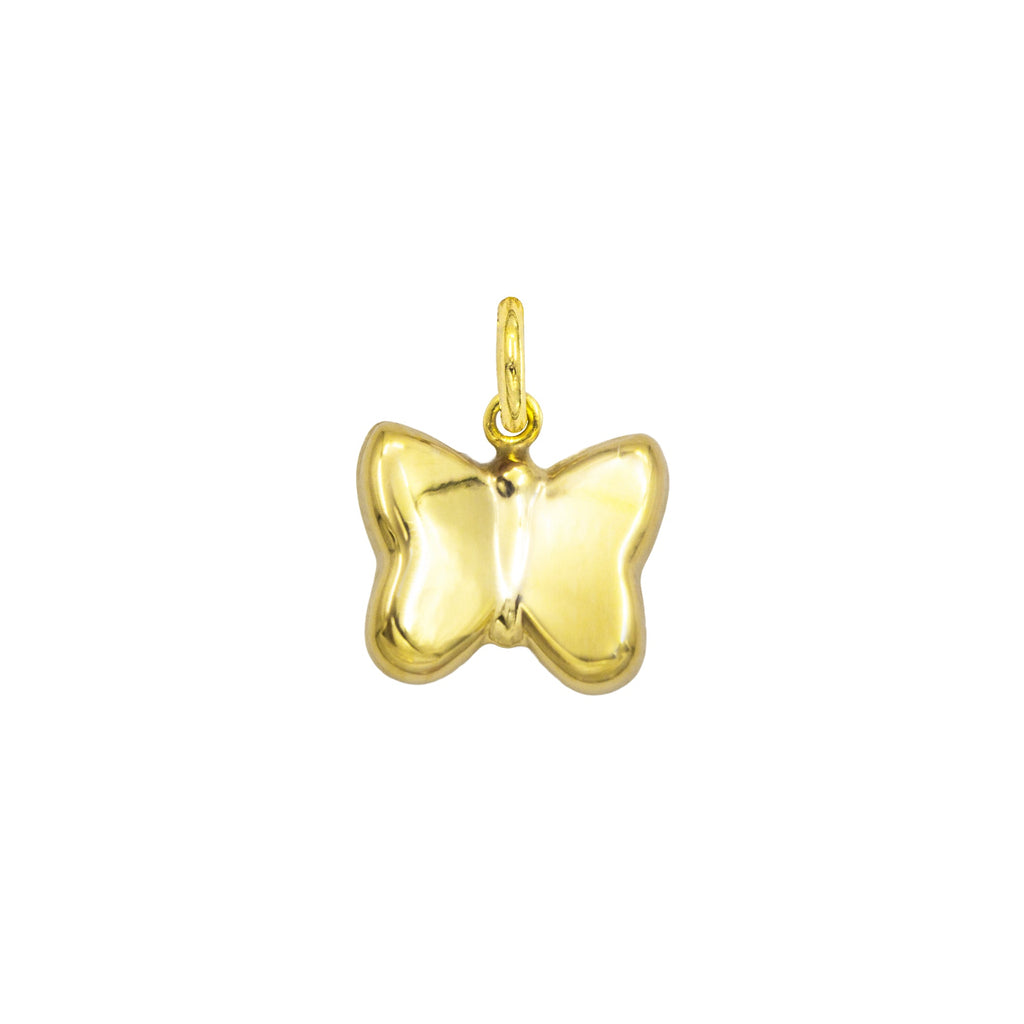 Gold Butterfly Charm in yellow gold | Facco Gioielli