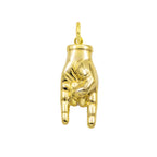 Charm Corna in Oro in Oro giallo | Facco Gioielli