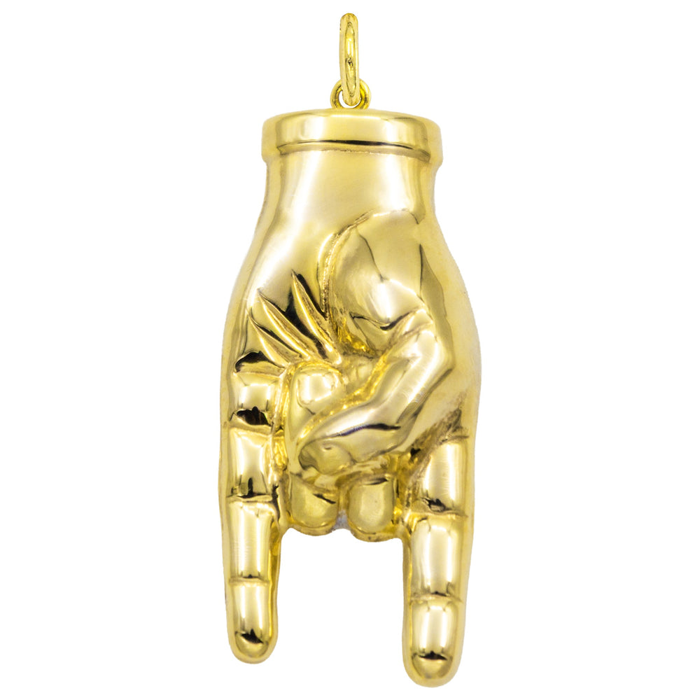 Charm Corna in Oro in Oro giallo | Facco Gioielli