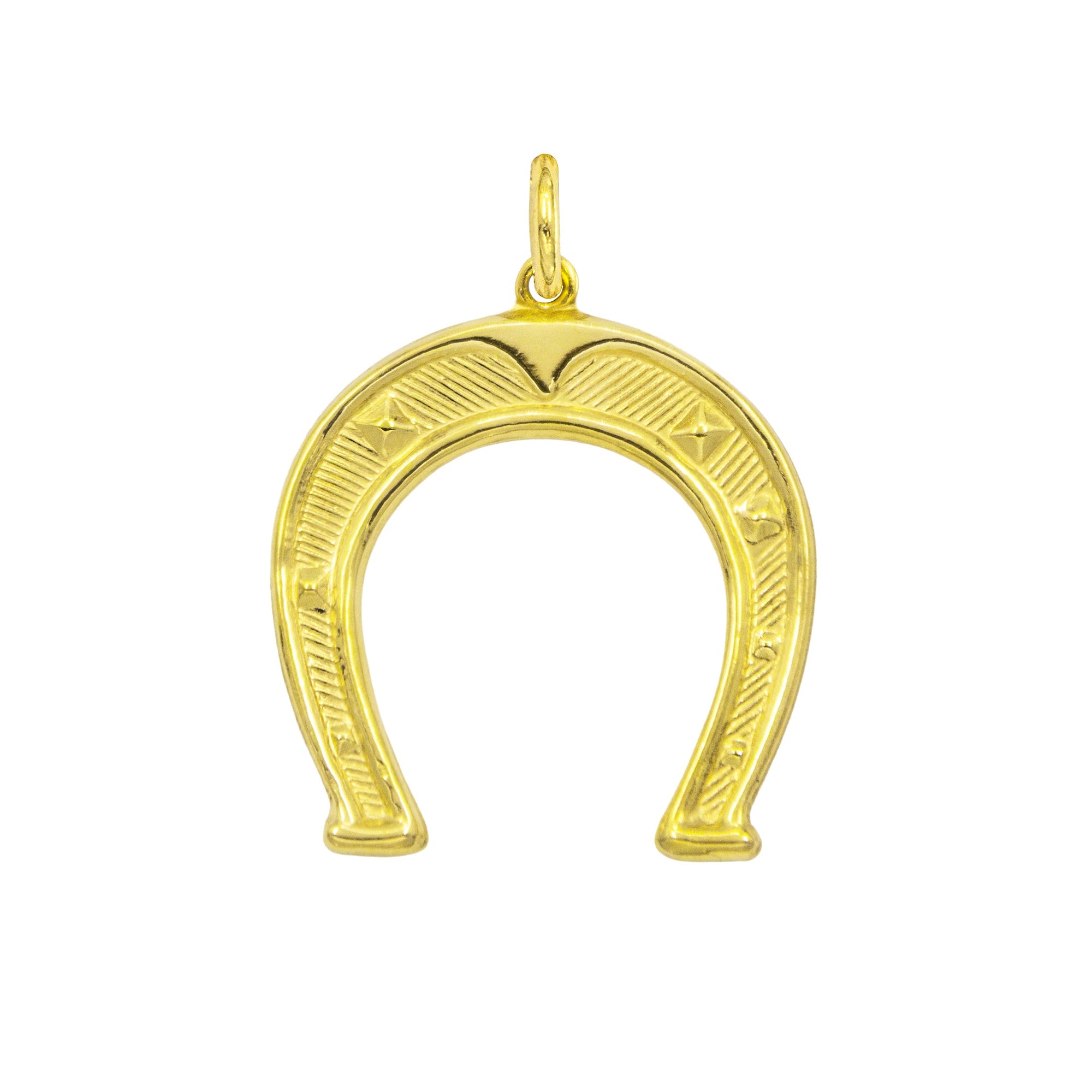 Charm Ferro di Cavallo in Oro