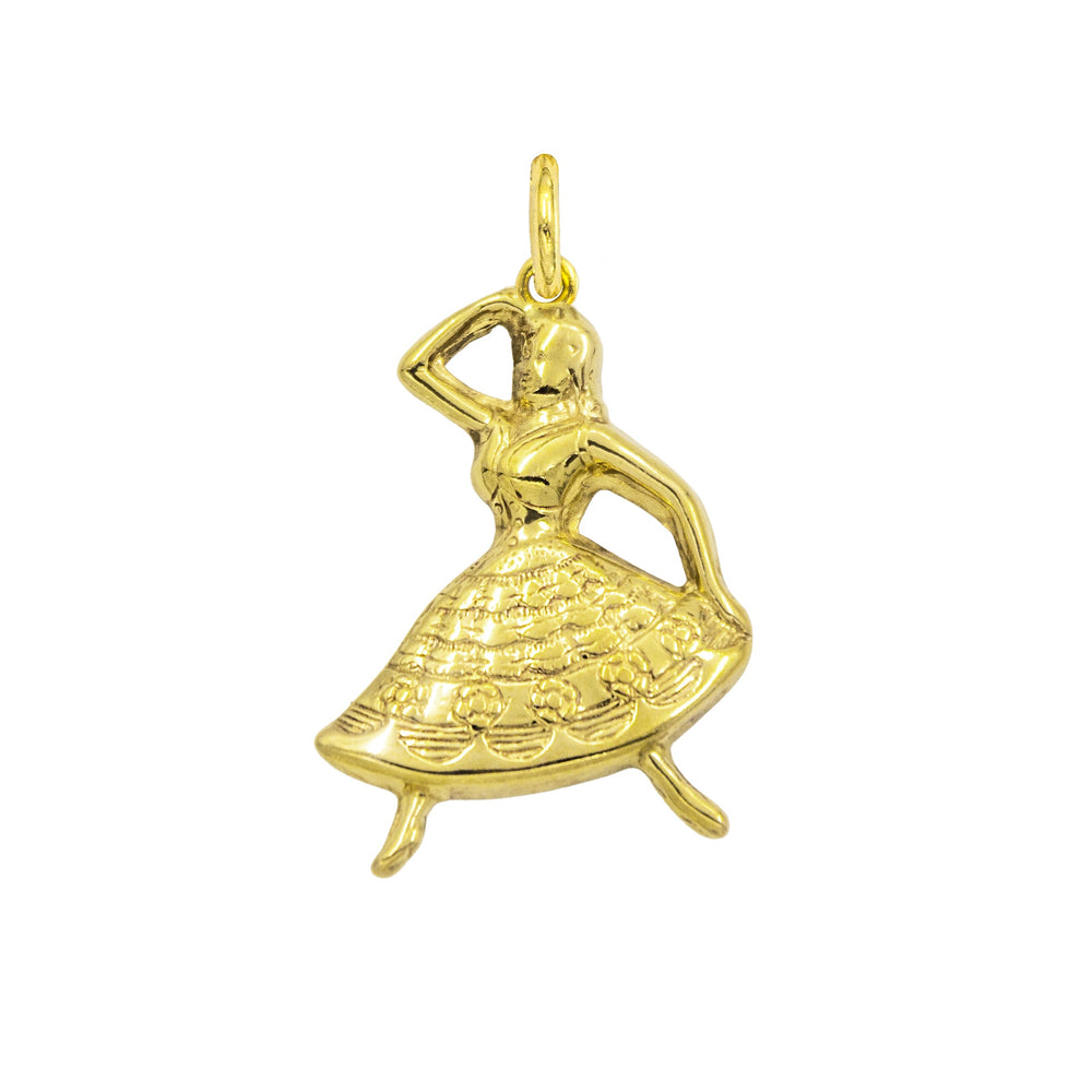 Charm Ballerina in Oro in oro giallo | Facco Gioielli