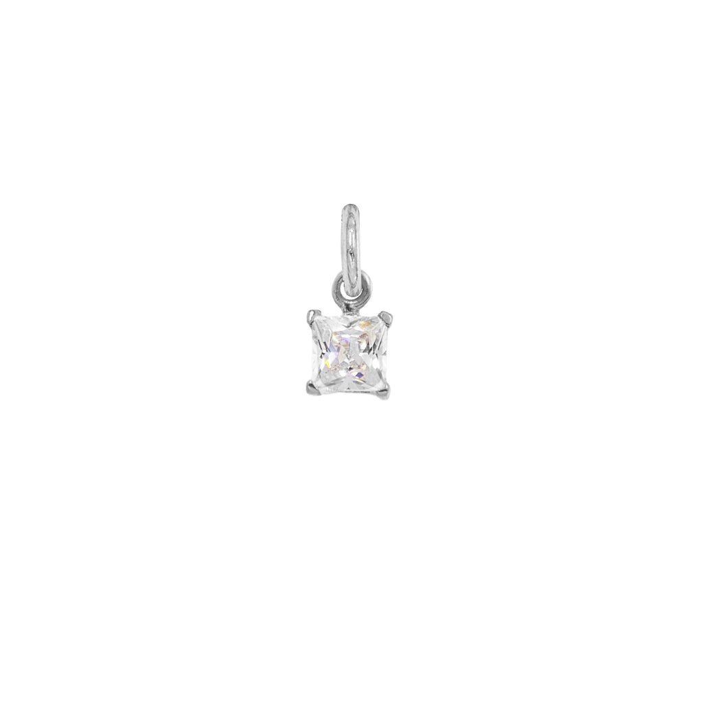 Charm Luce in Oro e Zirconi in oro bianco | Facco Gioielli