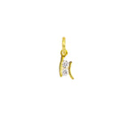Charm Luce in Oro e Zirconi in oro giallo | Facco Gioielli
