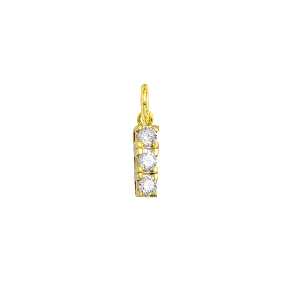 Charm Luce in Oro e Zirconi in oro giallo | Facco Gioielli