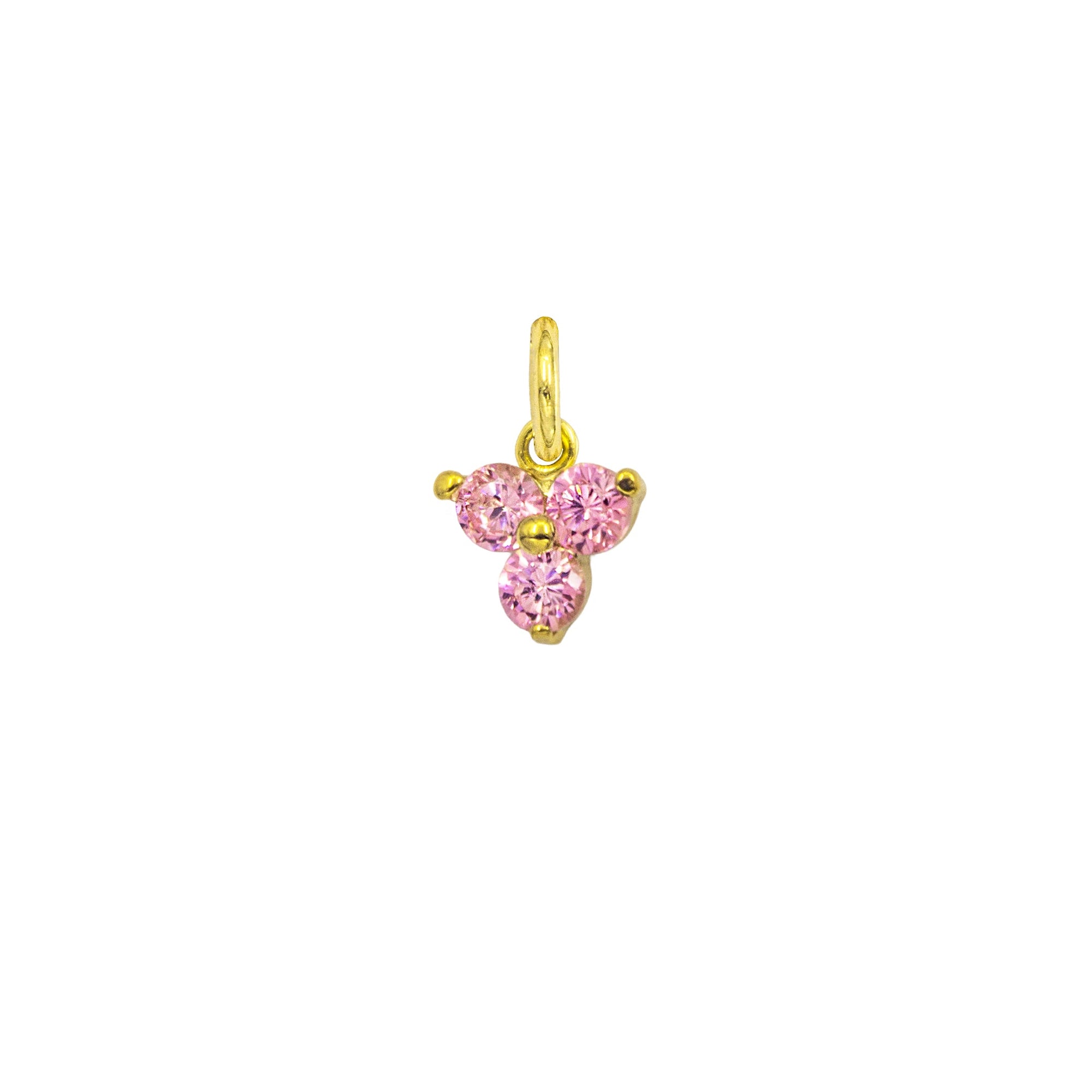 Charm Luce in Oro e Zirconi