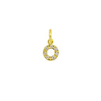 Charm Luce in Oro e Zirconi in oro giallo | Facco Gioielli