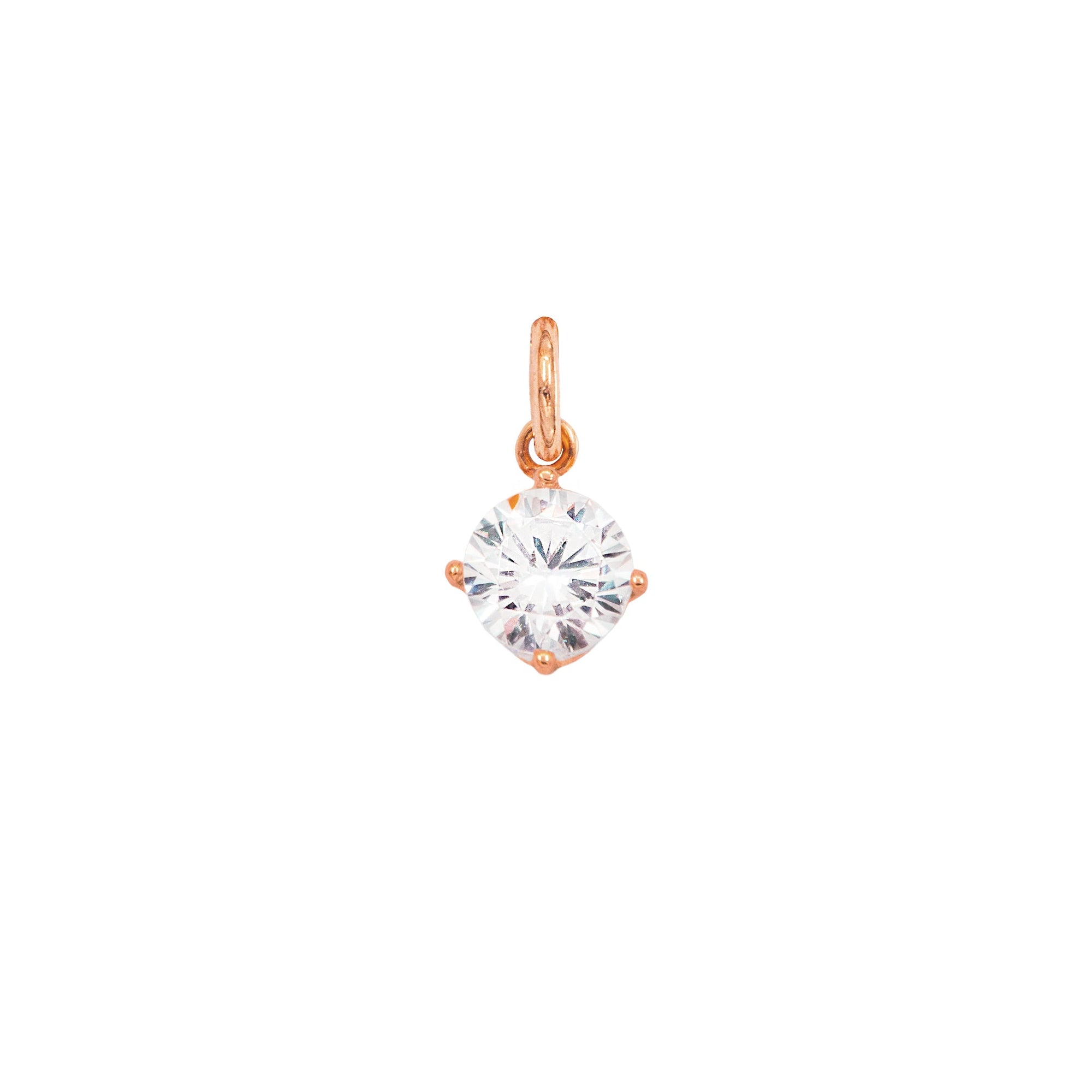 Charm Luce in Oro e Zirconi