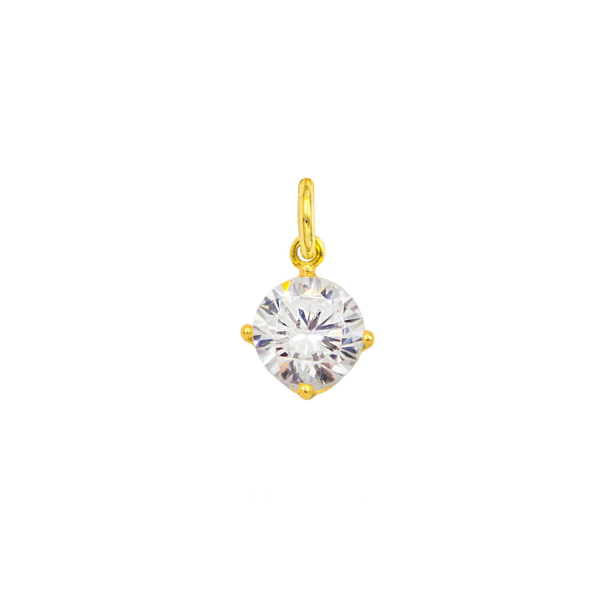 Charm Luce in Oro e Zirconi