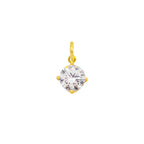 Charm Luce in Oro e Zirconi in oro giallo | Facco Gioielli