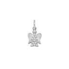 Charm Credo in Oro e Zirconi in Oro bianco | Facco Gioielli