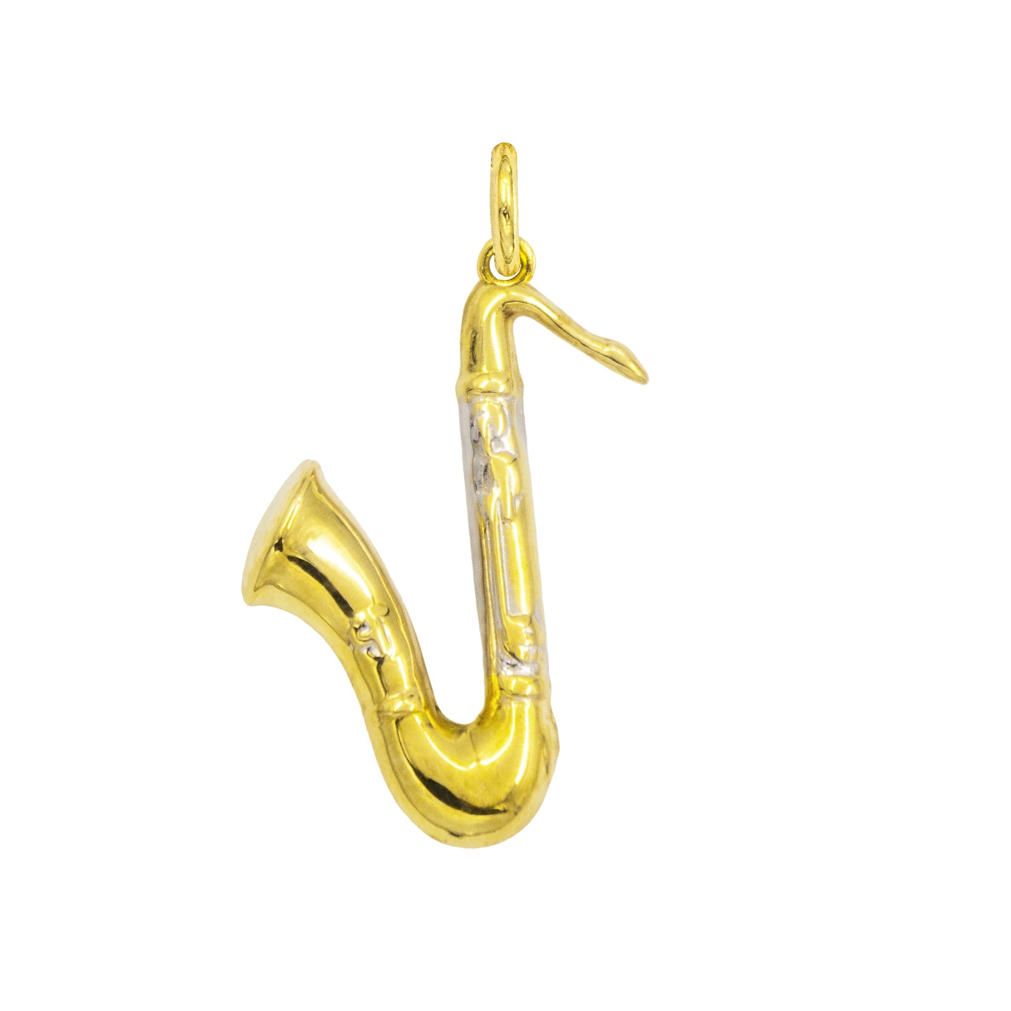 Charm Sassofono in Oro