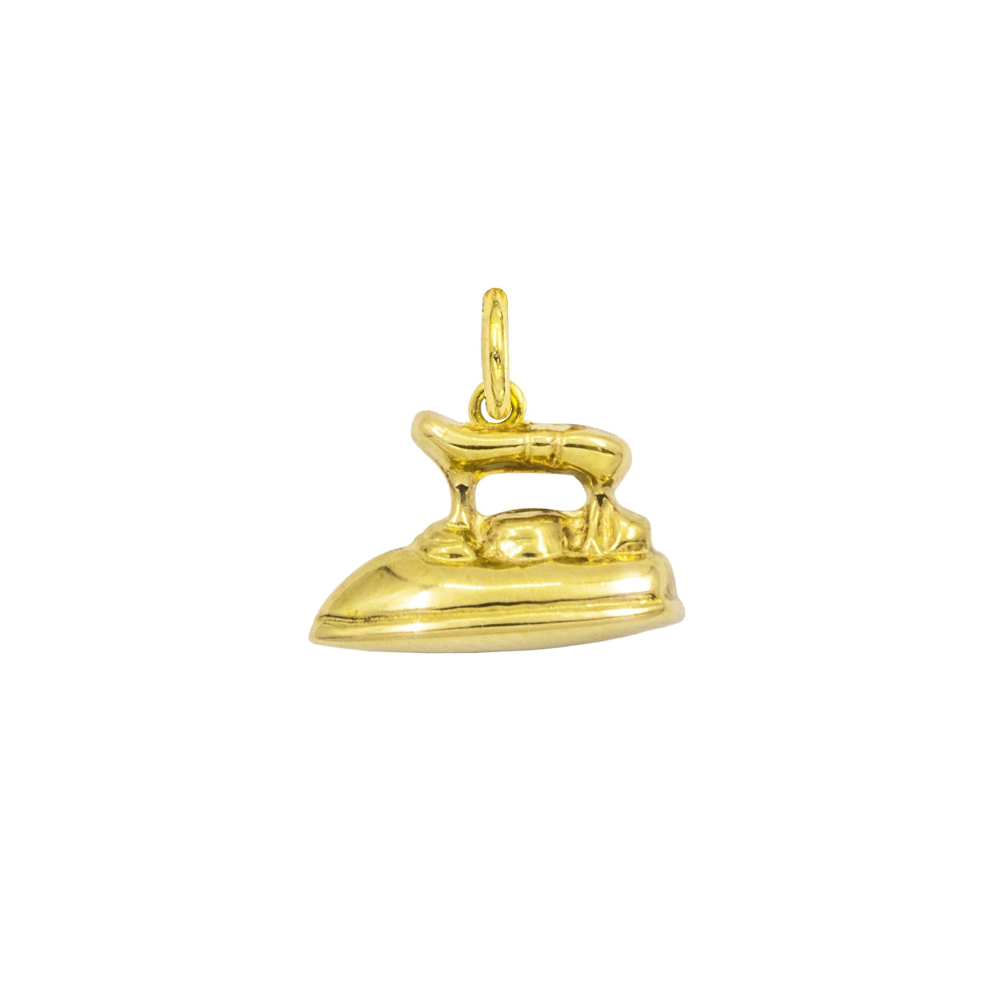 Charm Ferro da Stiro in Oro