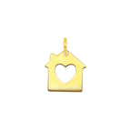 Gold Home Charm in yellow gold | Facco Gioielli