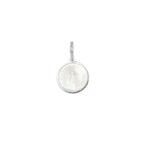 Charm Cerchio in Oro e Madreperla in Oro bianco | Facco Gioielli