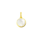 Charm Cerchio in Oro e Madreperla in Oro giallo | Facco Gioielli